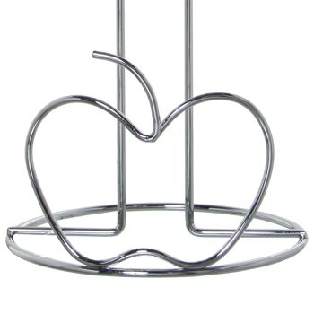 PORTE-ROULEAU DE CUISINE EN MÉTAL CHROME °14X33CM LL80058 4