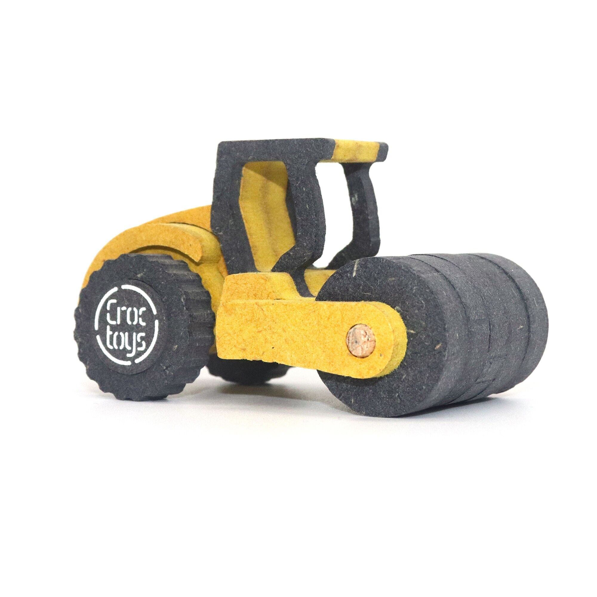 DIY Kit de construction de véhicule en bois : FLEUR, le rouleau compresseur