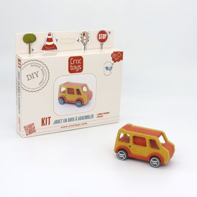 ANNE, the super Van, wooden vehicle construction kit