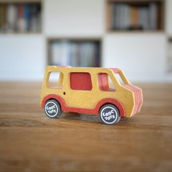 ANNE, le super Van, , Kit de construction de véhicule en bois 8