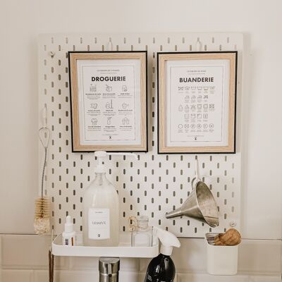 Duo poster Drugstore/Laundry room Linen and home maintenance guide