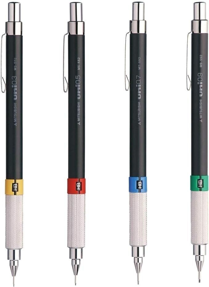 Uni-ball - gamma MATITE MECCANICHE PREMIUM - rif: M9552 - Portamine 0,9 mm -