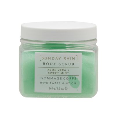 Exfoliante Sunday Rain de aloe y menta dulce