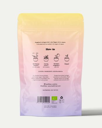 Thé Matcha Bio 250g Format Amoureux Qualité Cérémoniale 4