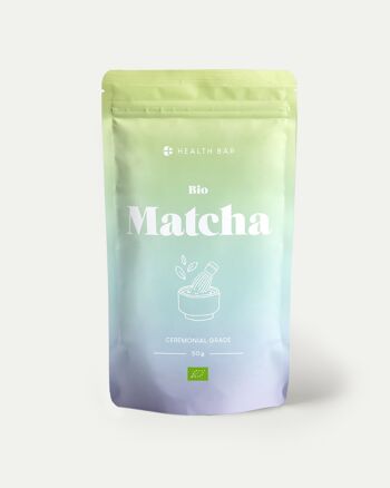 Thé Matcha Bio 50 g Qualité Cérémoniale 1