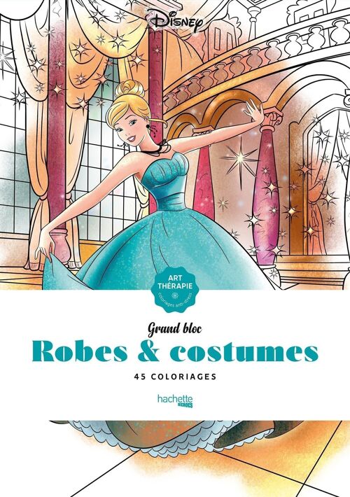 LIVRE COLORIAGE - Robes & Costumes