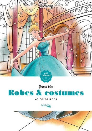 LIVRE COLORIAGE - Robes & Costumes 1