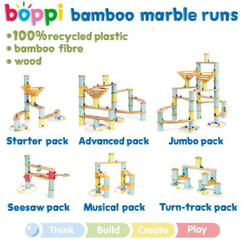 boppi Marble Run Pack d'accessoires - Turn-Track 9