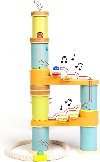 boppi Marble Run Pack d'accessoires - Musical 2