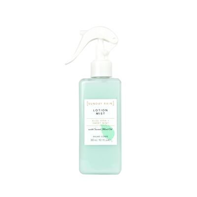 Sunday Rain, spray corpo all'aloe e menta dolce