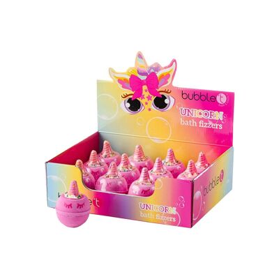 Sweetea Shop Unicorn Bath Bomb Fizzers POS unit (12 x 150g)