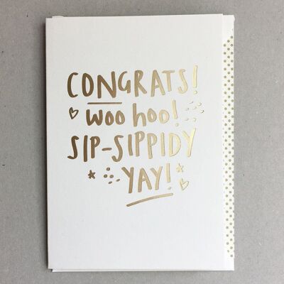 Congratulations Sip-Sippidy-Yay BS08