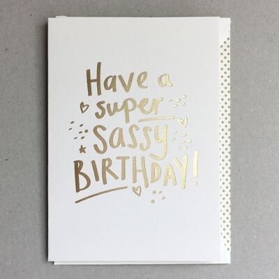 Super Sassy Birthday BS14