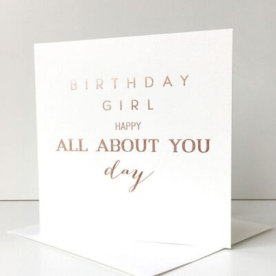 Birthday Girl - All About You PC10