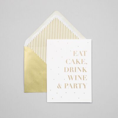 Eat Cake, Drink Wine & Party GD8