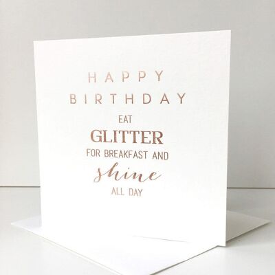 Happy Birthday - Eat Glitter PC12