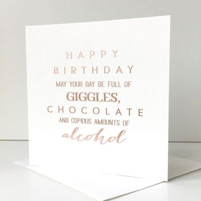 Happy Birthday - Giggles PC14