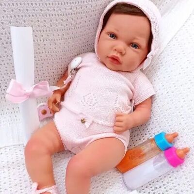 Reborn Baby - AURA mit Adern und handgefertigter Kleidung
