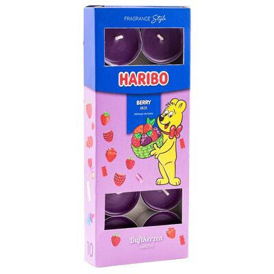 Tealight Haribo Berry Mix - 10 pezzi
