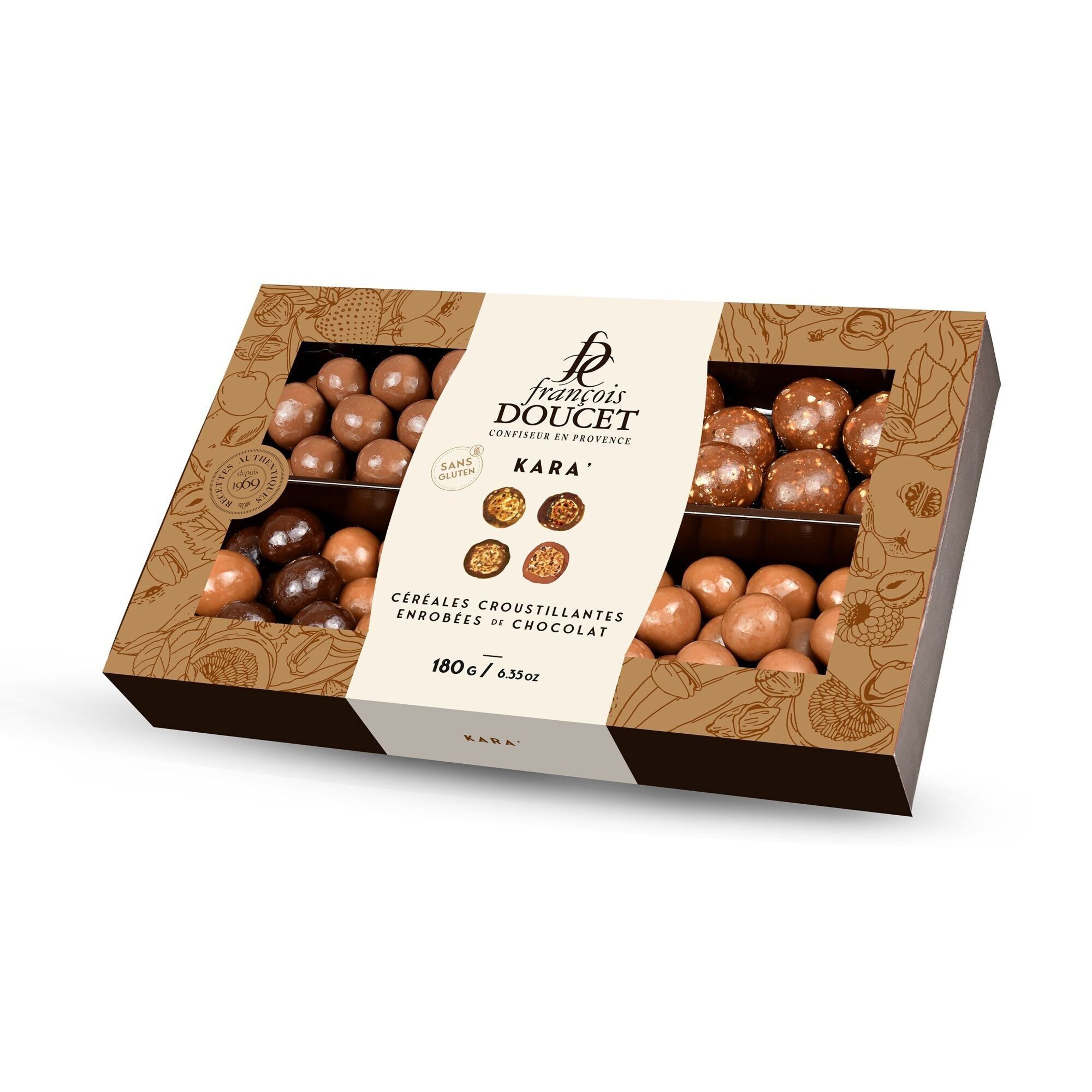 Coffret Noël Chocolats Caramel - François Doucet Confiseur