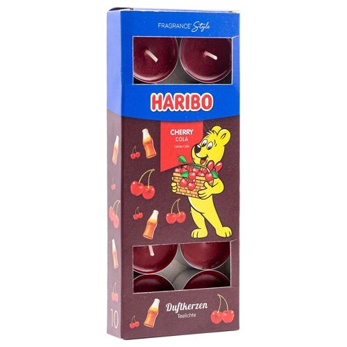 Teelicht Haribo Cherry Cola - 10 Stück