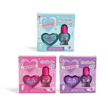 Pack duo Crush vernis et gloss - MARTINELIA 1