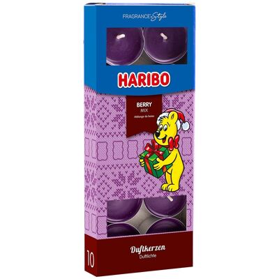 Photophore Haribo Winter Design Berry Mix - 10 pièces