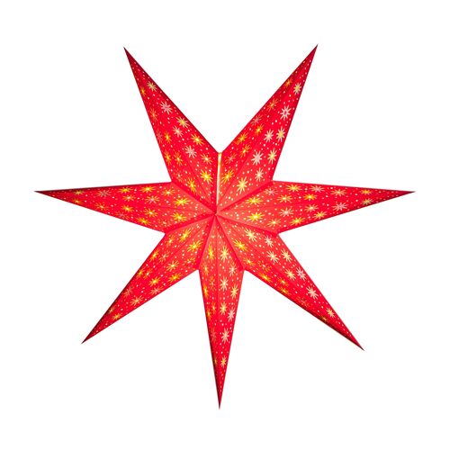 Paper Star Lantern - Spirit Red