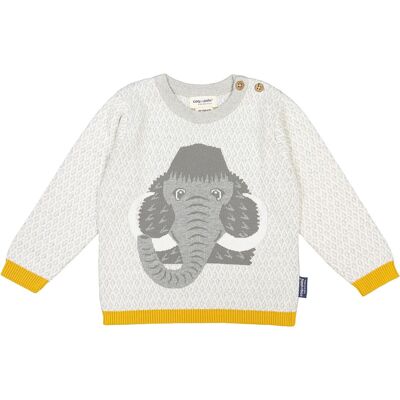 Maglione per bambini lavorato a maglia in cotone biologico - Mammoth