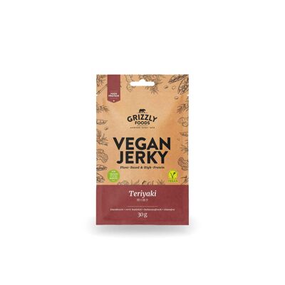 Vegan jerky teriyaki