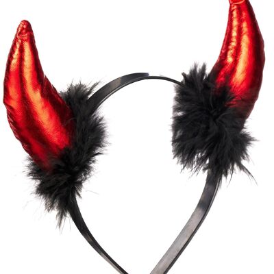 Devil horns red