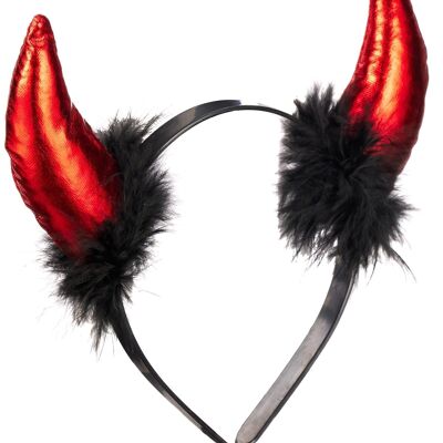 Devil horns red