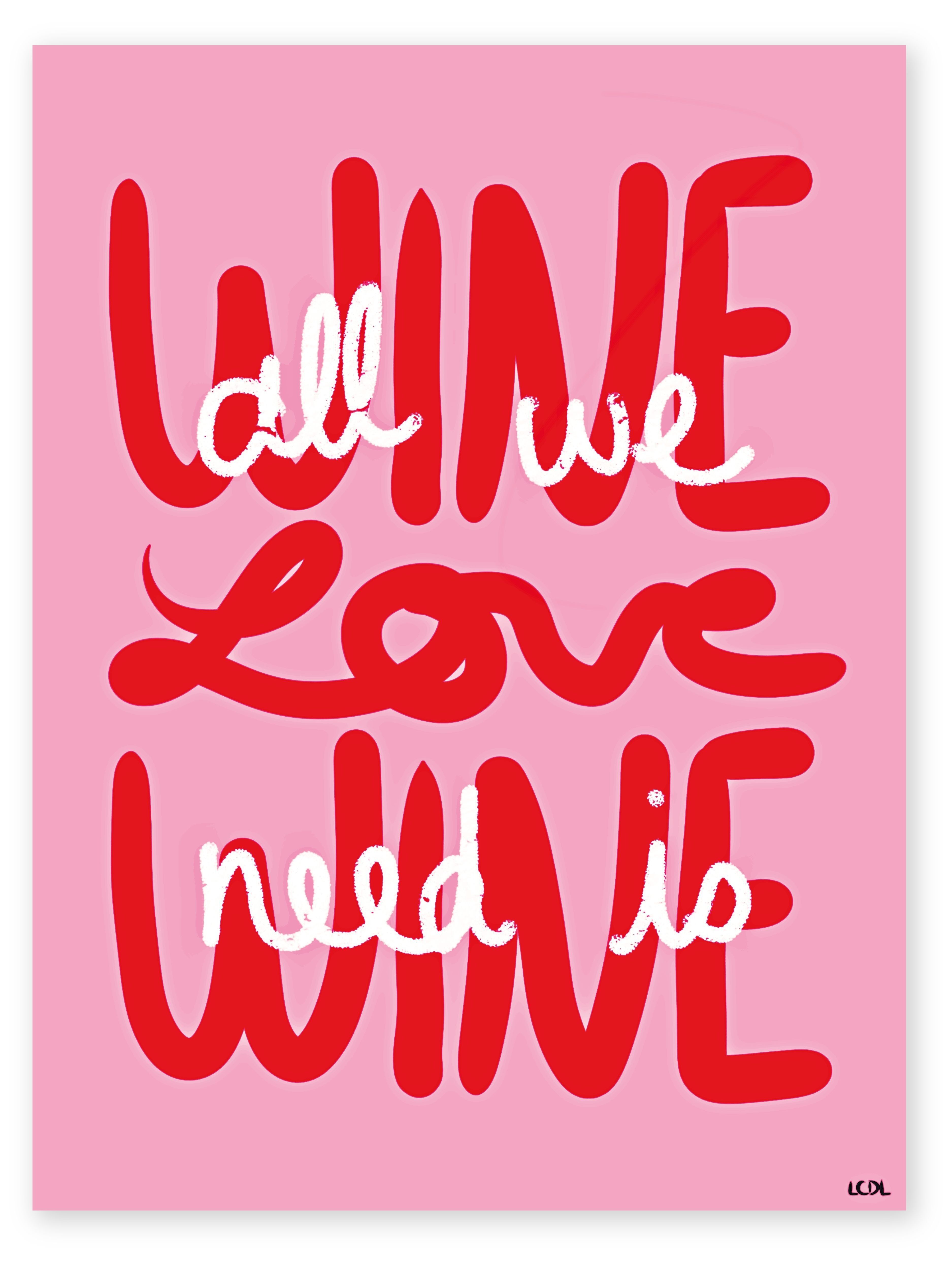 Poster "Tutto ciò di cui abbiamo bisogno è".