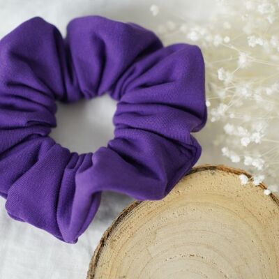 Scrunchie Félicie Dark Purple