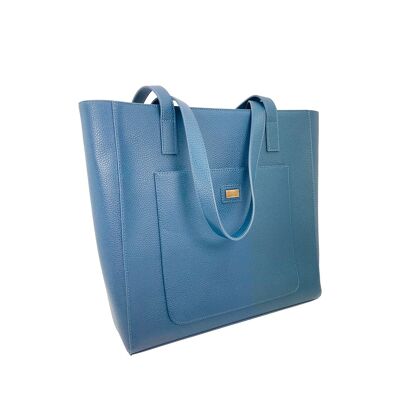 ALLY TOTE BAG WINTER BLUE