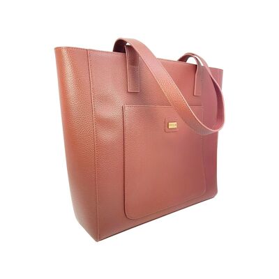 BORSA TOTE ALLY MARRONE