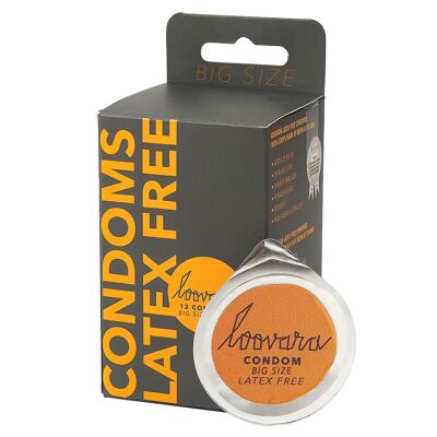 Preservativo Latex Free Confezione da 12 PRESERVATIVI LATEX FREE TAGLIA GRANDE