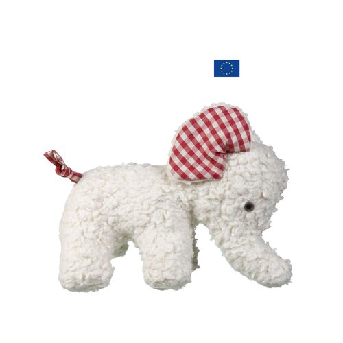 Peluche éléphant en coton bio