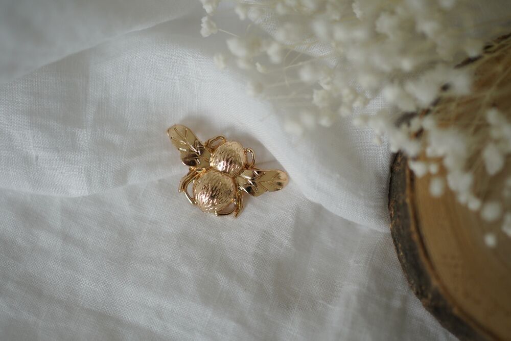 Fermaglio per capelli Farah Scarabée Oro