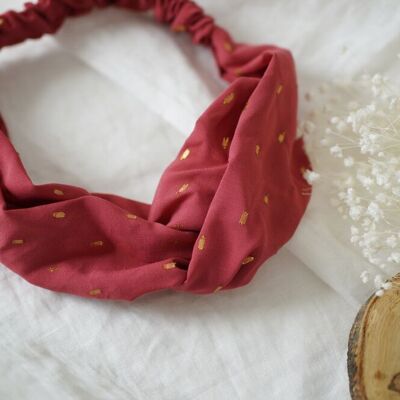 Blush Pink and Gold Sofia Headband