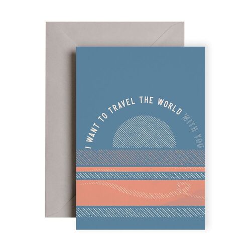 TRAVEL THE WORLD WITH YOU CARD