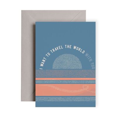TRAVEL THE WORLD WITH YOU CARD