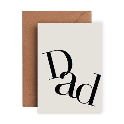 Dad Type Card