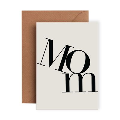 Mom Type Card
