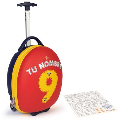 Valise à bagages Boppi Tiny Trekker Football - ESPAGNE