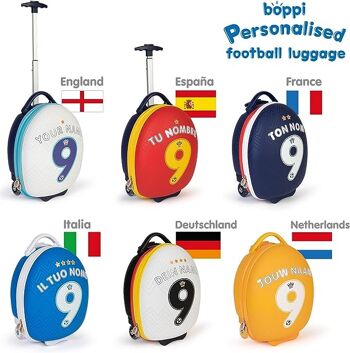 Valise à bagages boppi Tiny Trekker Football - PAYS-BAS 6