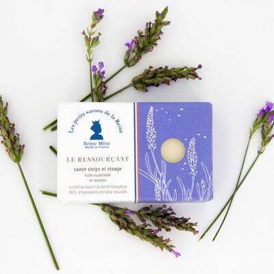 Soap - The rejuvenating one - Lavender - (made in France) 100% natural