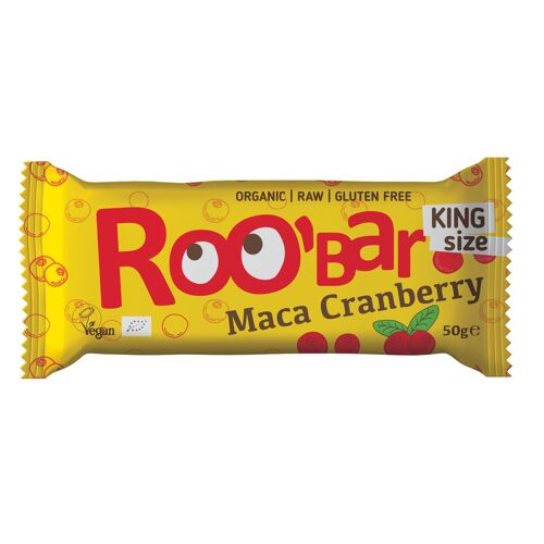 Maca and Cranberry bar