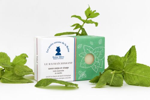 Savon - Le rafraîchissant - Menthe - (made in France) 100% naturel