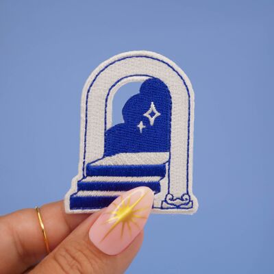 Greek Arch Iron-on Patch